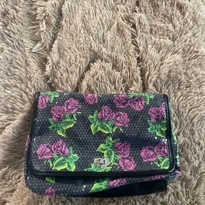 Betsey Johnson Sequin Crossbody